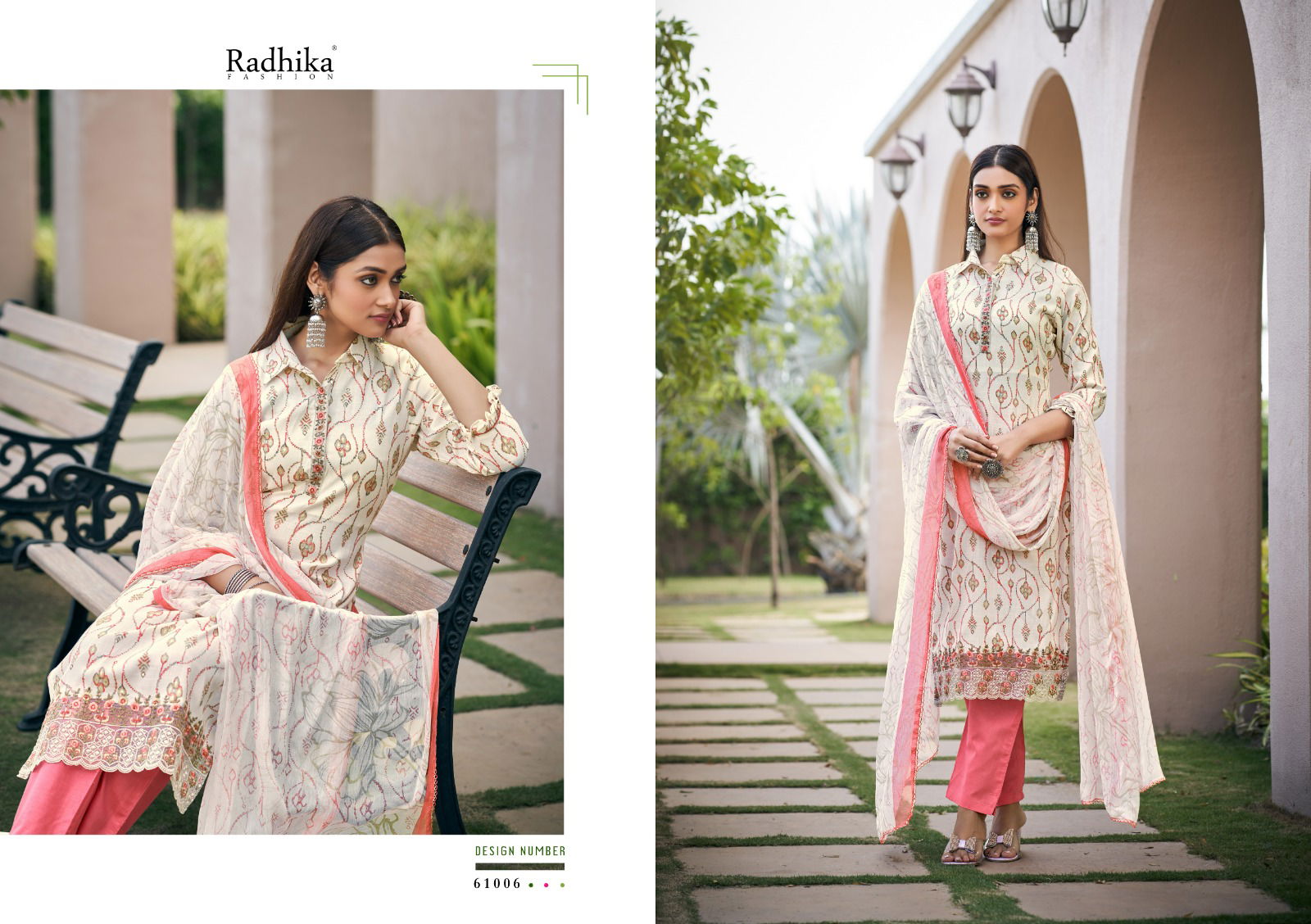 Azara Naira By Radhika Printed Cotton Dress Material
